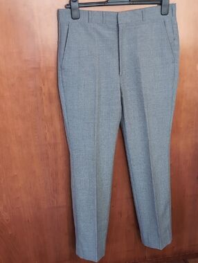 Reyn's classic gray Tailored Dress Pants 34" x 31"